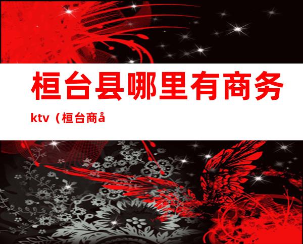 桓台县哪里有商务ktv（桓台商务局在哪）