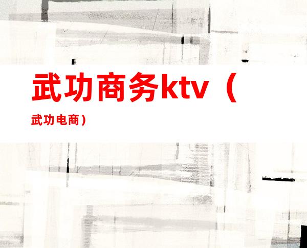 武功商务ktv（武功 电商）