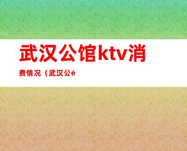 武汉公馆ktv消费情况（武汉公馆ktv价格表）