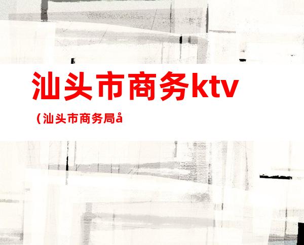 汕头市商务ktv（汕头市商务局地址）