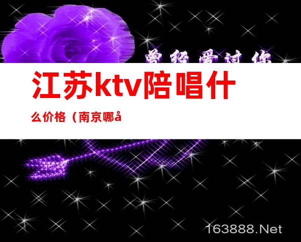 江苏ktv陪唱什么价格（南京哪家ktv有陪唱）