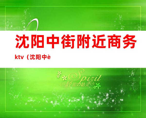 沈阳中街附近商务ktv（沈阳中街商业）