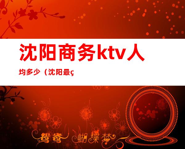 沈阳商务ktv人均多少（沈阳最爱商务ktv消费）