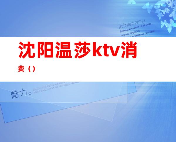 沈阳温莎ktv消费（）