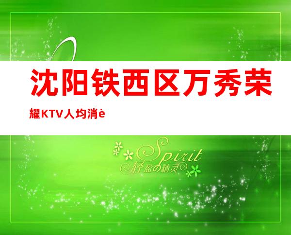 沈阳铁西区万秀荣耀KTV人均消费,包厢预订,联系方式