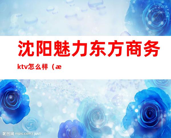 沈阳魅力东方商务ktv怎么样（沈阳魅力东方ktv消费）