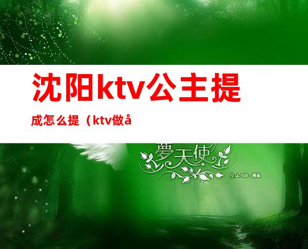 沈阳ktv公主提成怎么提（ktv做公主工资多少）