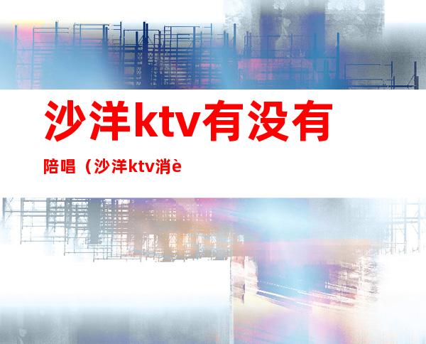 沙洋ktv有没有陪唱（沙洋ktv消费）