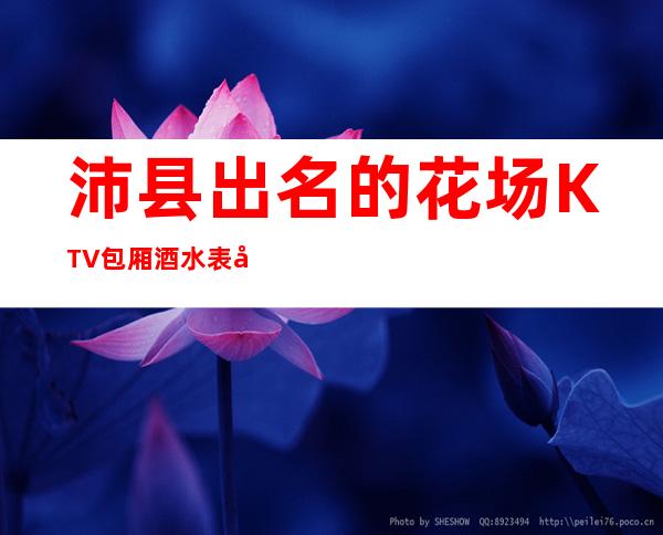 沛县出名的花场KTV包厢酒水表可以带走 – 徐州沛县商务KTV