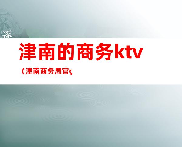 津南的商务ktv（津南商务局官网）