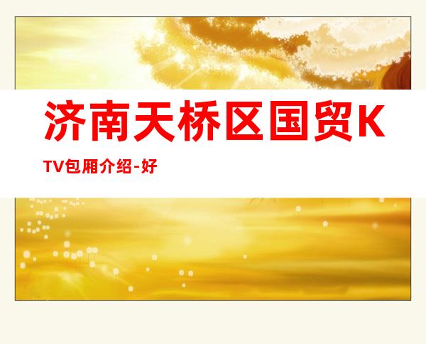 济南天桥区国贸KTV包厢介绍-好玩到不想走 – 济南天桥商务KTV