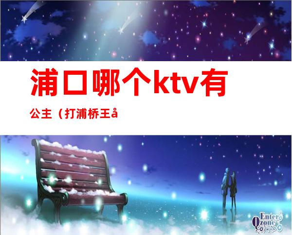 浦口哪个ktv有公主(打浦桥王子公主ktv)