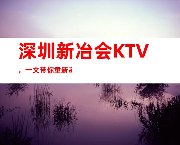 深圳新冶会KTV，一文带你重新了解这家店详情 – 深圳宝安商务KTV