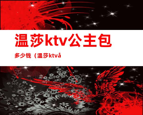 温莎ktv公主包多少钱（温莎ktv大包多少钱）