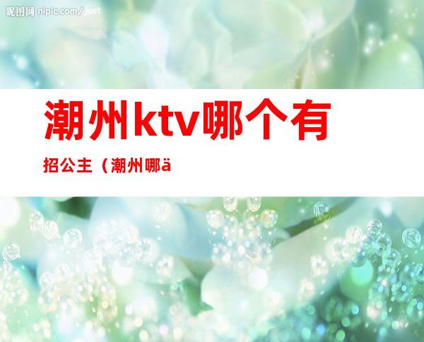 潮州ktv哪个有招公主（潮州哪个ktv有陪酒）