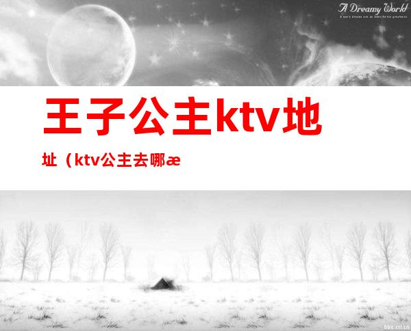 王子公主ktv地址（ktv公主去哪找）