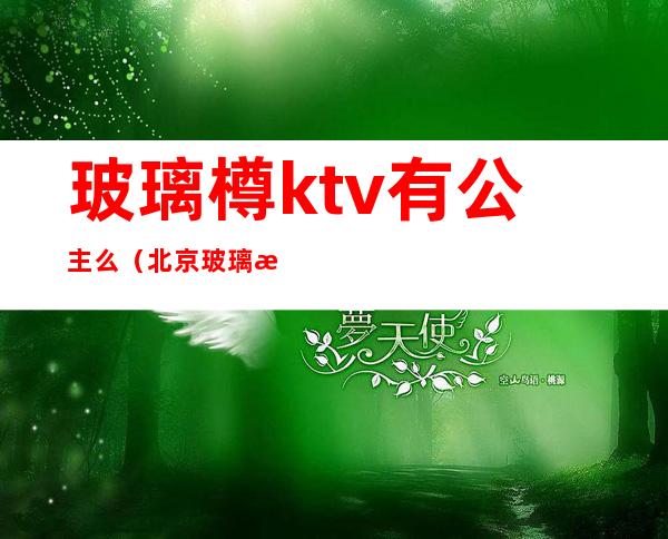 玻璃樽ktv有公主么（北京玻璃樽ktv怎么样）