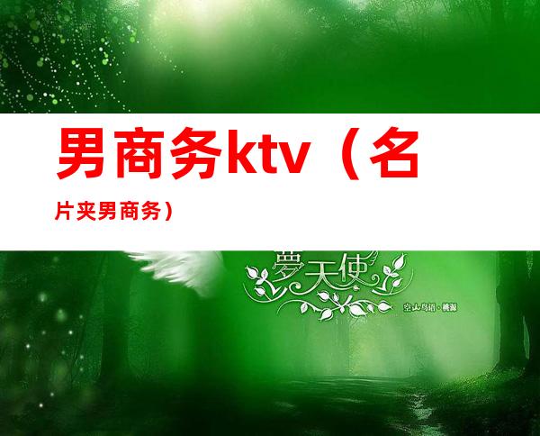 男商务ktv（名片夹男商务）