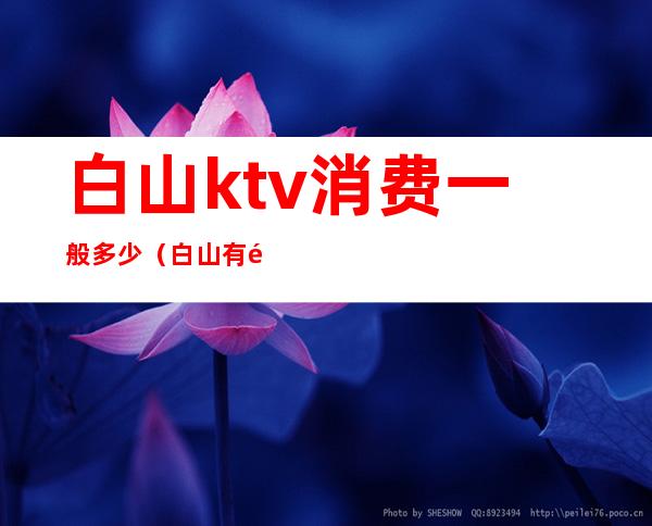 白山ktv消费一般多少（白山有陪酒的ktv）