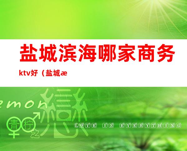 盐城滨海哪家商务ktv好（盐城滨海ktv哪家有公主）