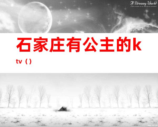 石家庄有公主的ktv（）