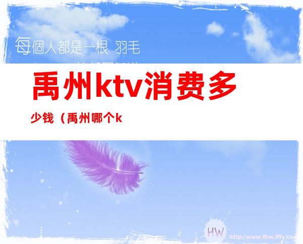 禹州ktv消费多少钱（禹州哪个ktv上档次）