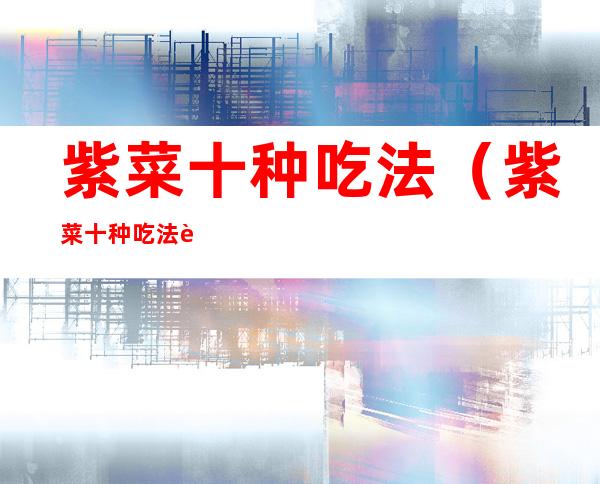 紫菜十种吃法（紫菜十种吃法视频）