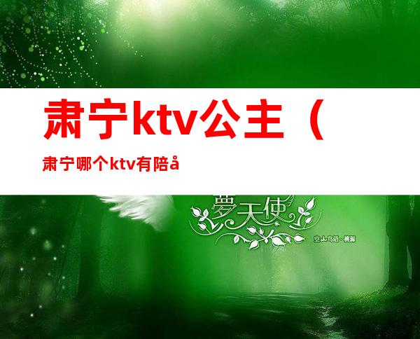 肃宁ktv公主（肃宁哪个ktv有陪唱的）