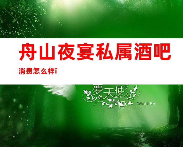 舟山夜宴私属酒吧消费怎么样，包厢低消-人均消费多少。