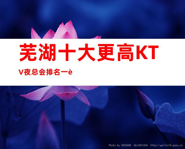 芜湖十大更高KTV夜总会排名一览表