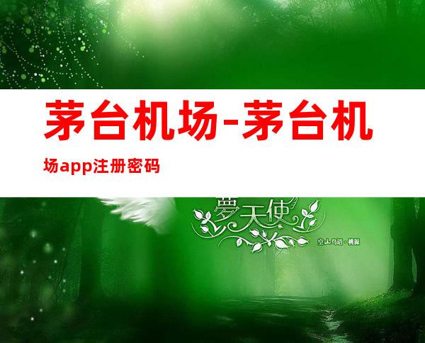 茅台机场-茅台机场app注册密码