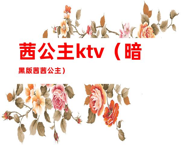 茜公主ktv（暗黑版茜茜公主）