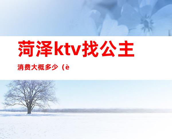 菏泽ktv找公主消费大概多少（菏泽ktv找公主消费大概多少钱）