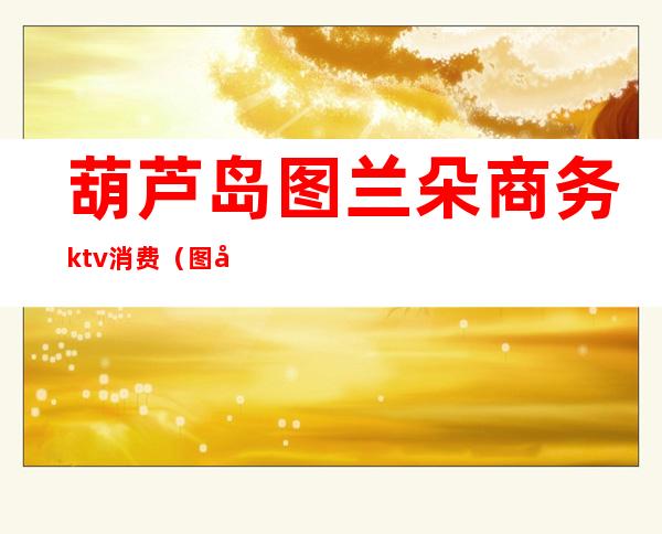 葫芦岛图兰朵商务ktv消费（图兰朵ktv 北京 消费）