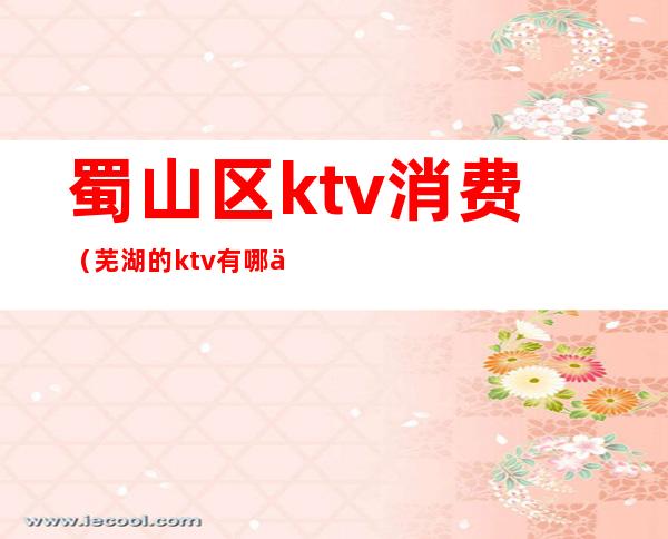 蜀山区ktv消费（芜湖的ktv有哪些服务）