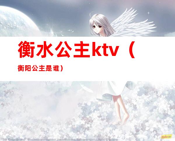 衡水公主ktv（衡阳公主是谁）