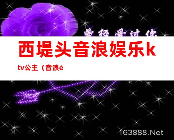 西堤头音浪娱乐ktv公主（音浪音乐会所KTV）