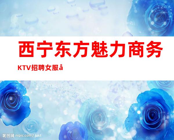 西宁东方魅力商务KTV招聘女服务员服务员促销员无押金