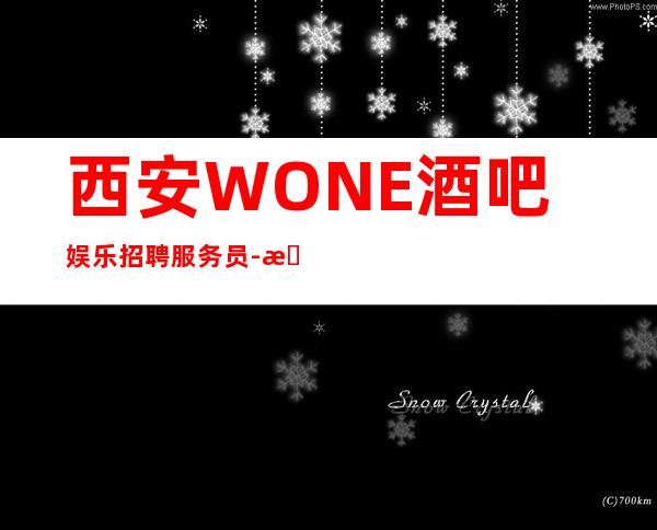 西安WONE酒吧娱乐招聘服务员-本地负责