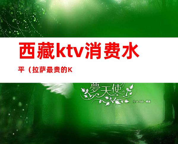 西藏ktv消费水平（拉萨最贵的KTV）