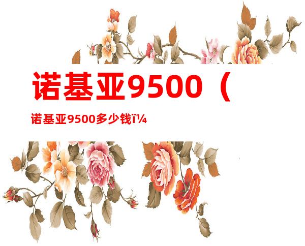 诺基亚9500（诺基亚9500多少钱）