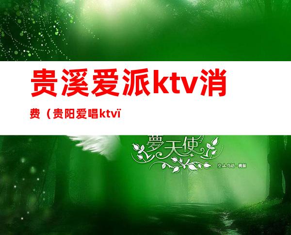 贵溪爱派ktv消费（贵阳爱唱ktv）