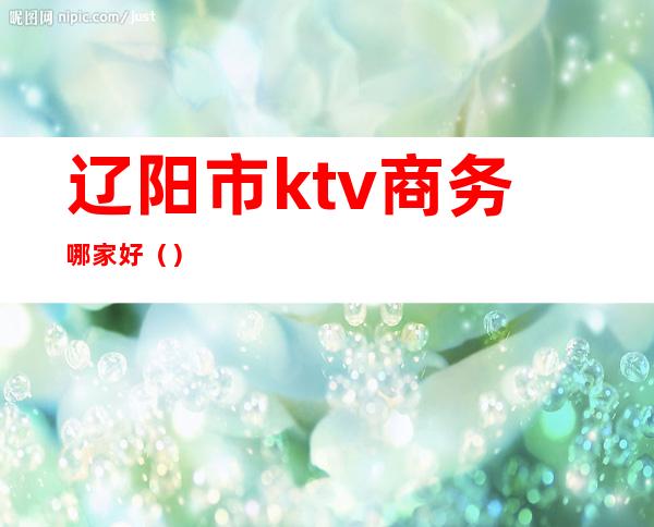 辽阳市ktv商务哪家好（）