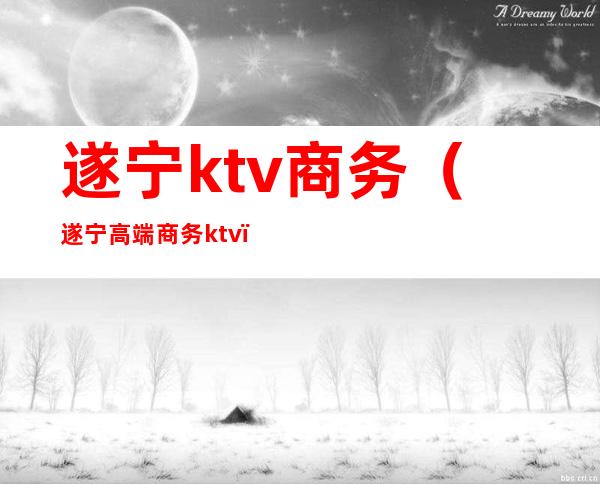 遂宁ktv商务（遂宁高端商务ktv）