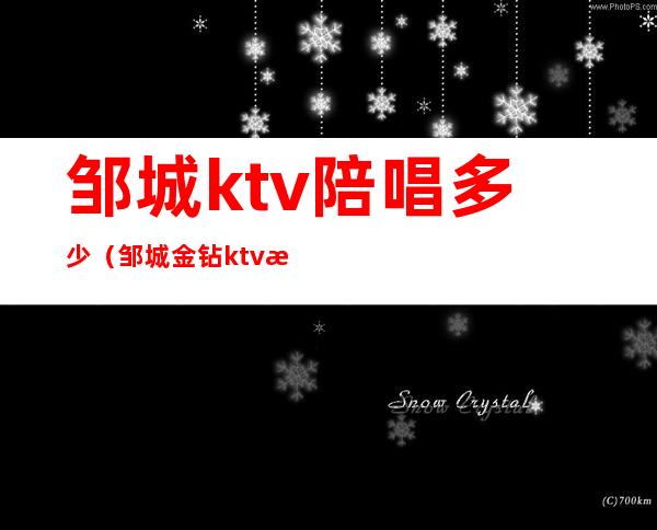 邹城ktv陪唱多少（邹城金钻ktv有陪唱嘛）