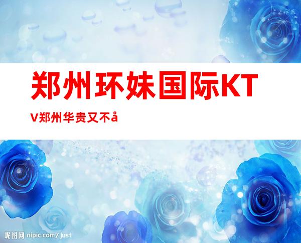 郑州环妹国际KTV郑州华贵又不失雅致夜总会