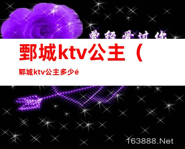 鄄城ktv公主（郓城ktv公主多少钱一位）