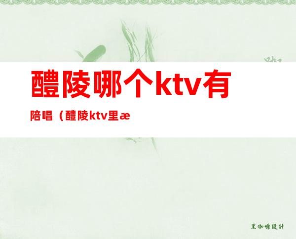 醴陵哪个ktv有陪唱（醴陵ktv里有没有公主）