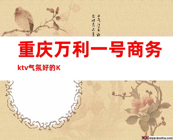 重庆万利一号商务ktv气氛好的KTV-重庆性价比高的ktv – 重庆江北商务KTV