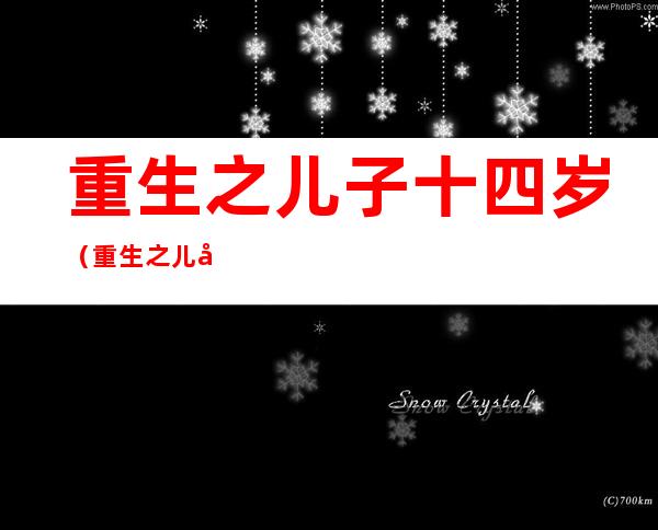重生之儿子十四岁（重生之儿子十四岁下载）